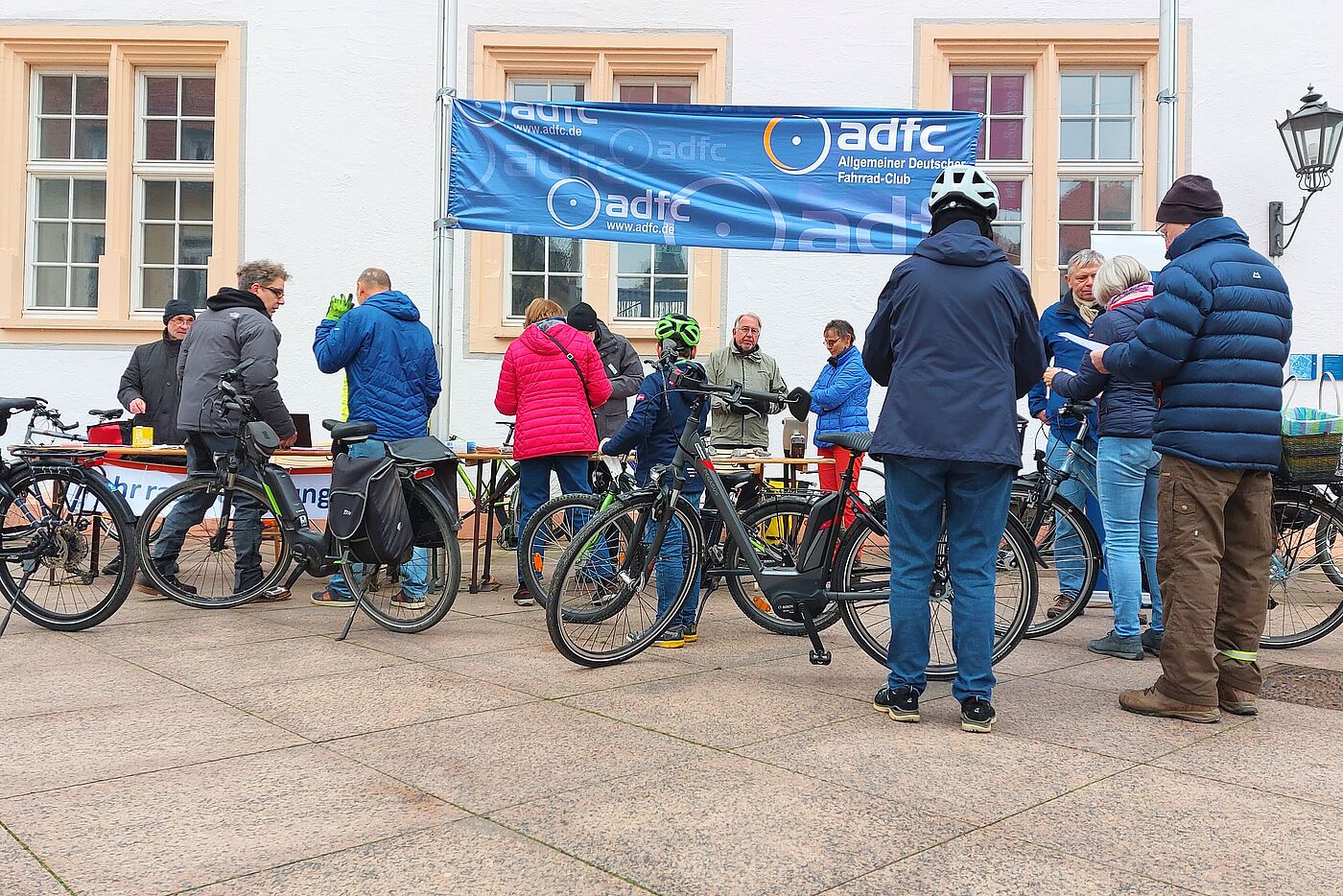 Mit dem Andrang hatte keiner beim ADFC Ettlingen gerechnet