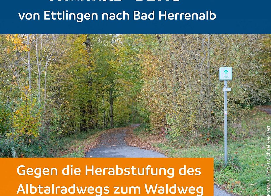 Sharepic zur Fahrraddemo im Albtal am 22. November 2025 Sharepic zur Fahrraddemo im Albtal am 22. November 2025