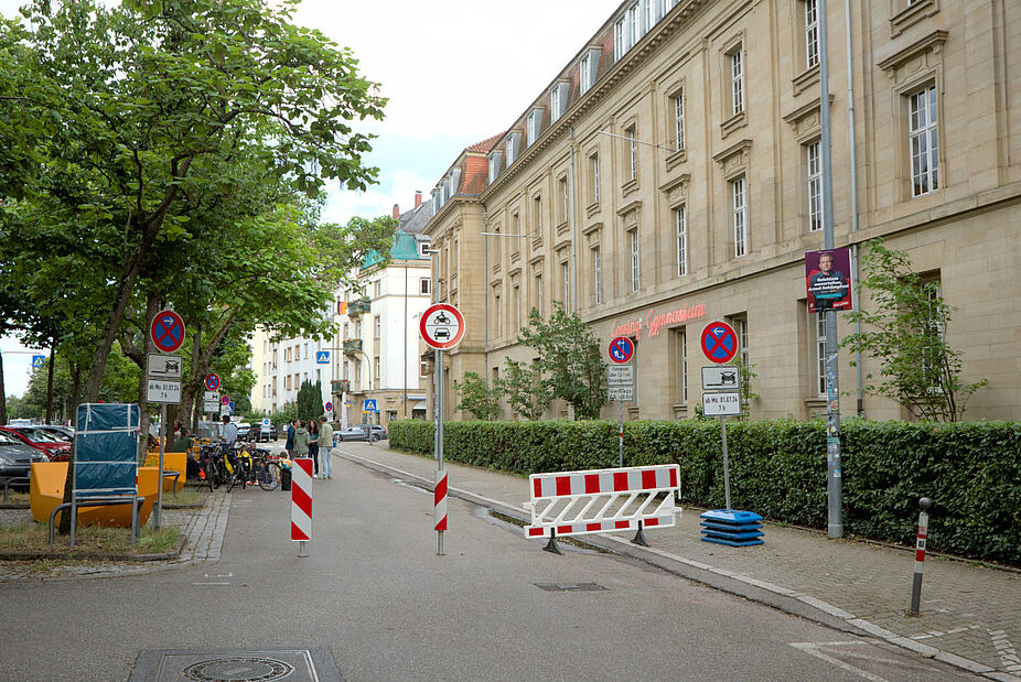 Modaler Filter Sophienstraße Ecke Gutenbergstraße